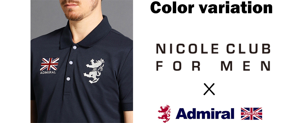 color variation NICOLE CLUB FOR MEN admiral J[oG[V@jRNutH[@Ah~